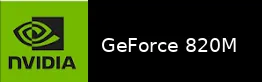 GeForce 820M 显卡图片