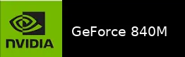 GeForce 840M 显卡图片