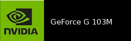 GeForce G 103M 显卡图片