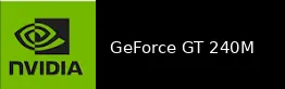 GeForce GT 240M 显卡图片