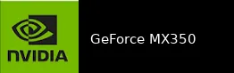 GeForce MX350 显卡图片