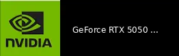 NVIDIA GeForce RTX 5050 Laptop GPU