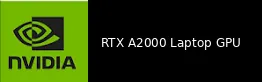 NVIDIA RTX A2000 Laptop GPU