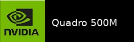 Quadro 500M 显卡图片