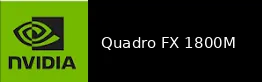 Quadro FX 1800M 显卡图片