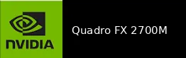 Quadro FX 2700M 显卡图片