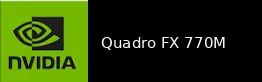 Quadro FX 770M 显卡图片